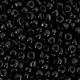 Glas rocailles kralen 8/0 (3mm) Black